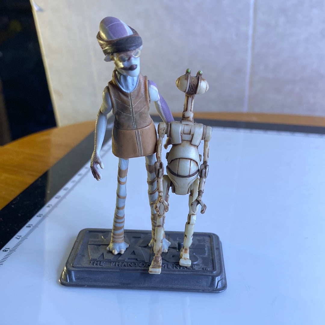 Ody Mandrell & Otoga 222 Pit Droid Figure Set