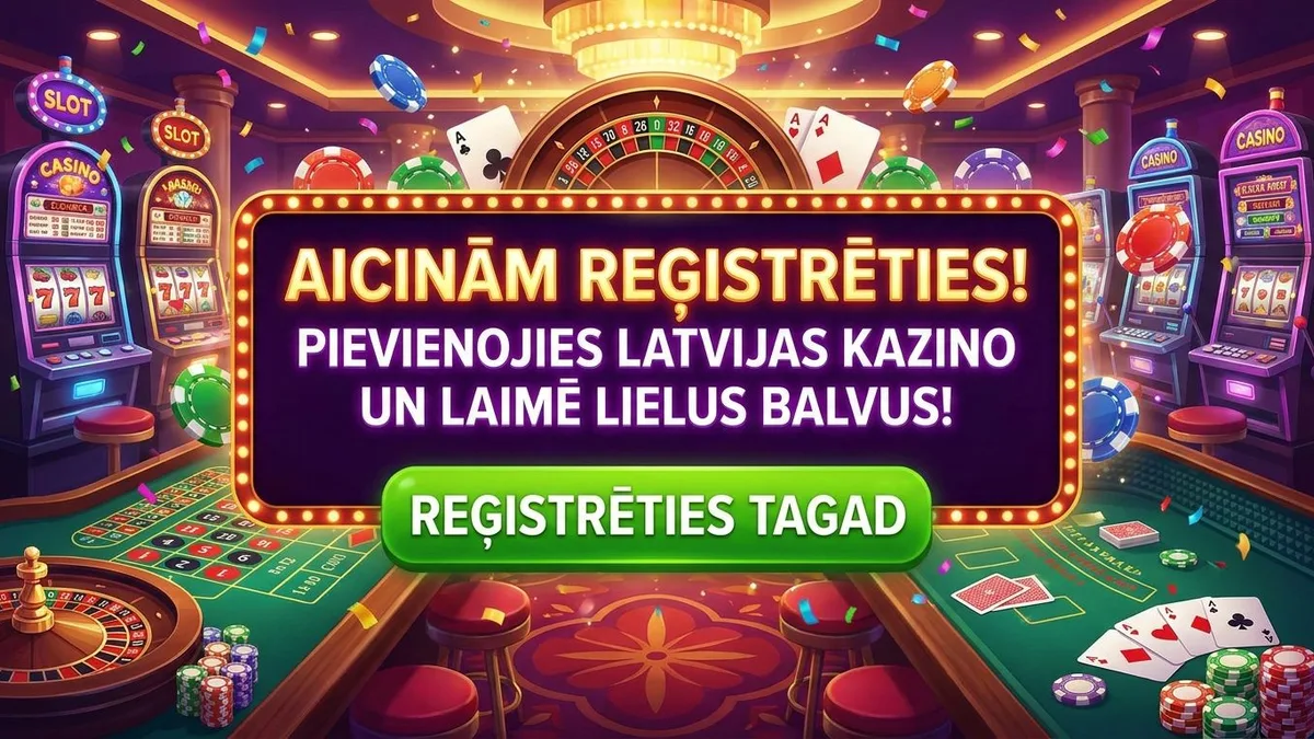 Reģistrācija ar bonusu