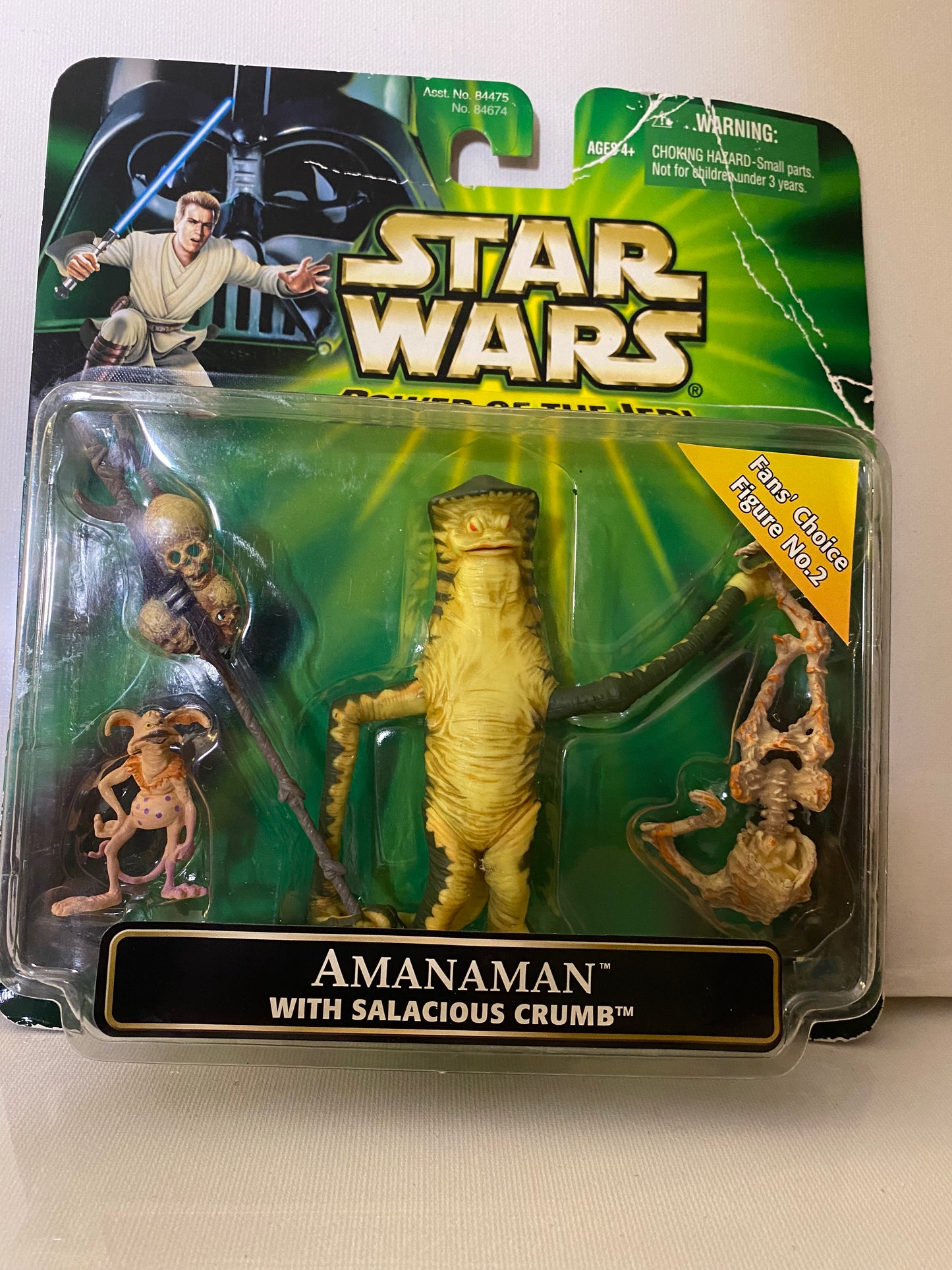 Amanaman and Salacious CrumbStar Wars Power Of The Jedi  NIB