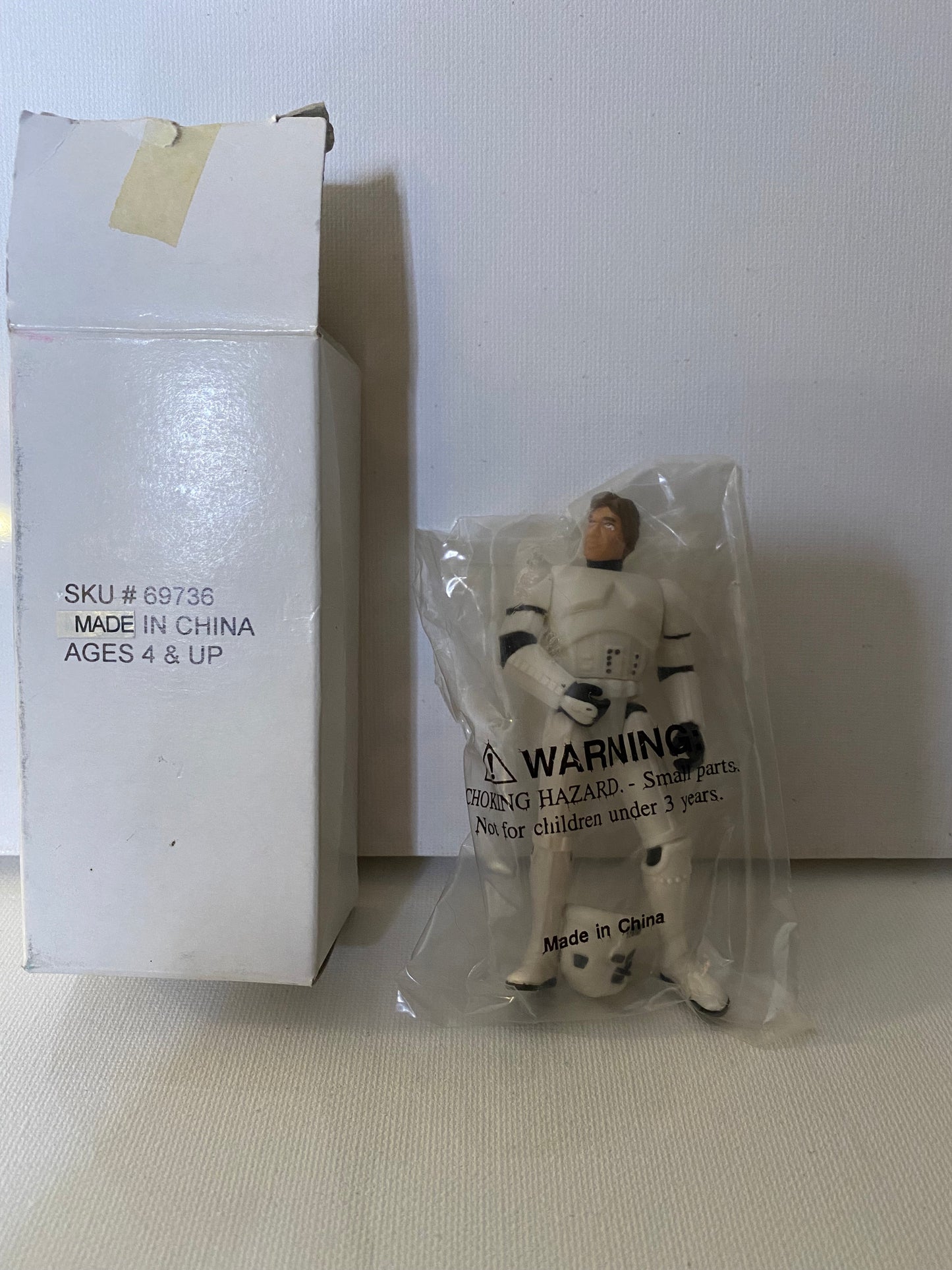 Star Wars Han Solo Stormtrooper Disguise Kellogg's Mail In Action Figure