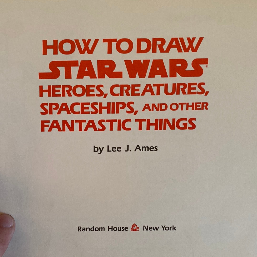 How to draw Star Wars Book