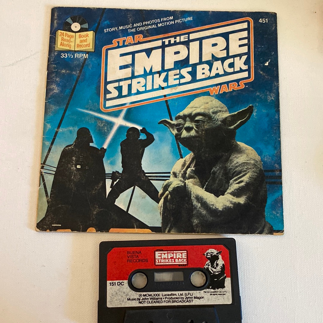 Star Wars The Empire Strikes Back with audio cassette
