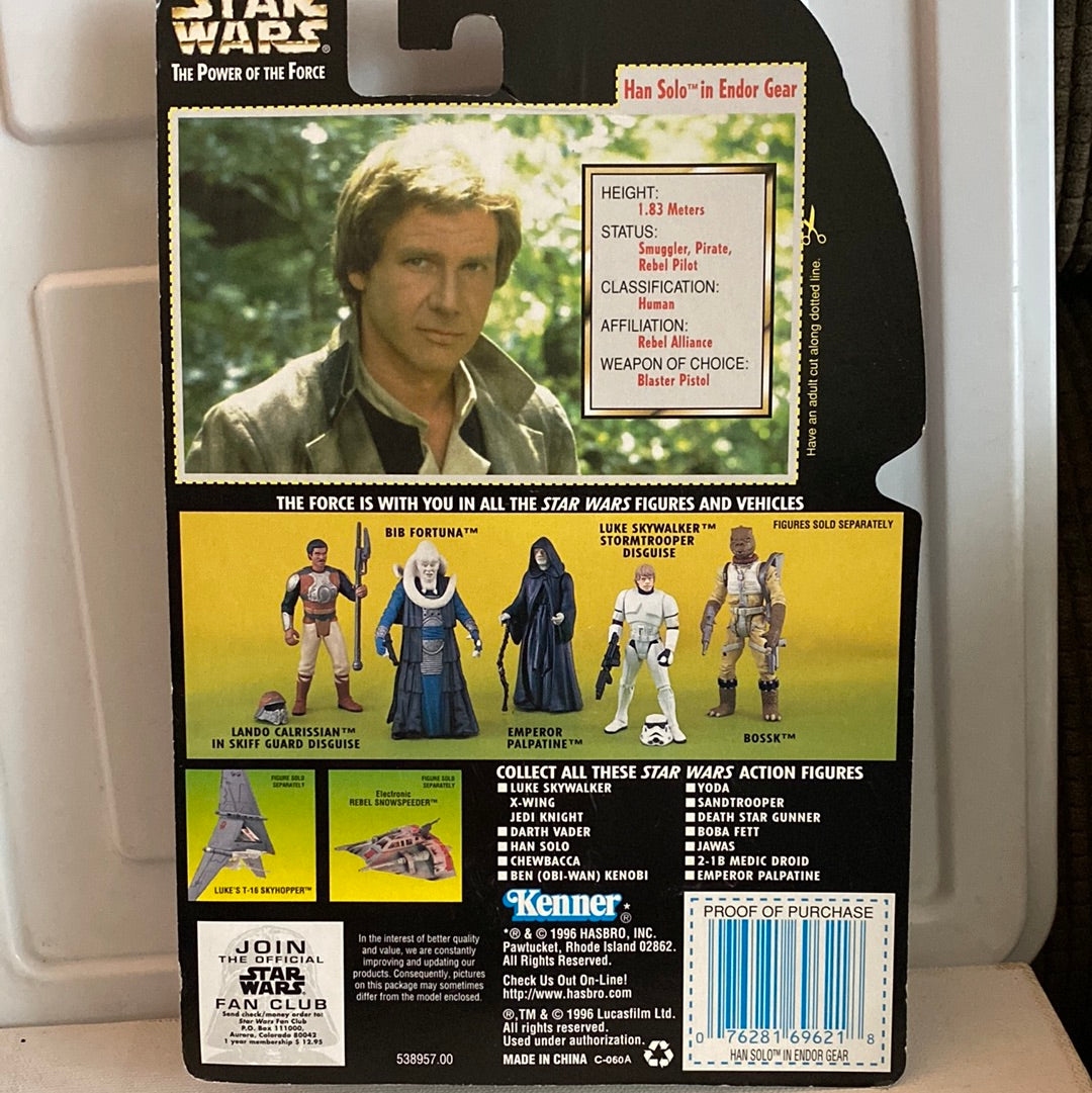 Han Solo in Endor Gear POTF2