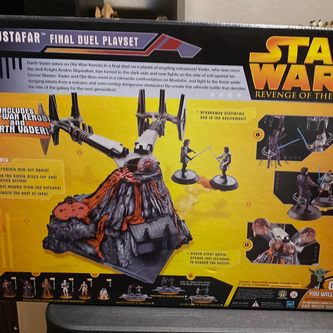 Mustafar playset deals